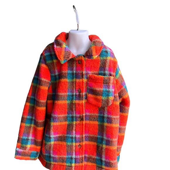Cat and Jack Multicolor Button Up Jacket - Picture 1 of 4